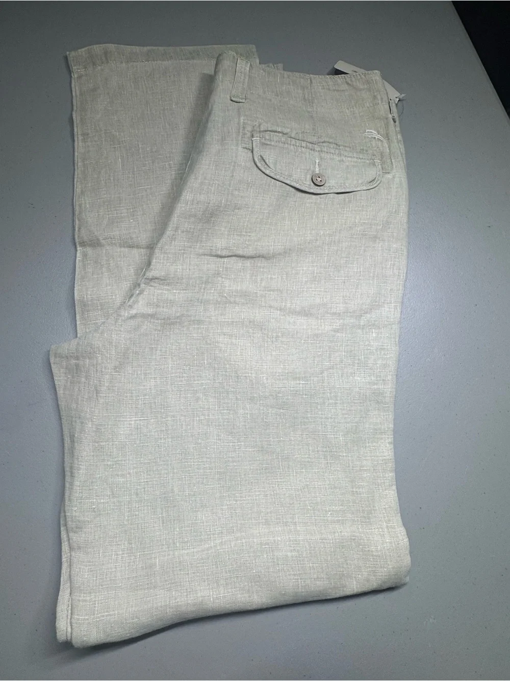 Men's Tommy Bahama 100% linen Pants - Light Beige size 35/34